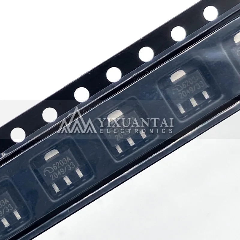10pcs/Lot ME6203A33PG SOT89 6203A-33 6203A 3.3V SOT-89 new and Original IC Chipset
