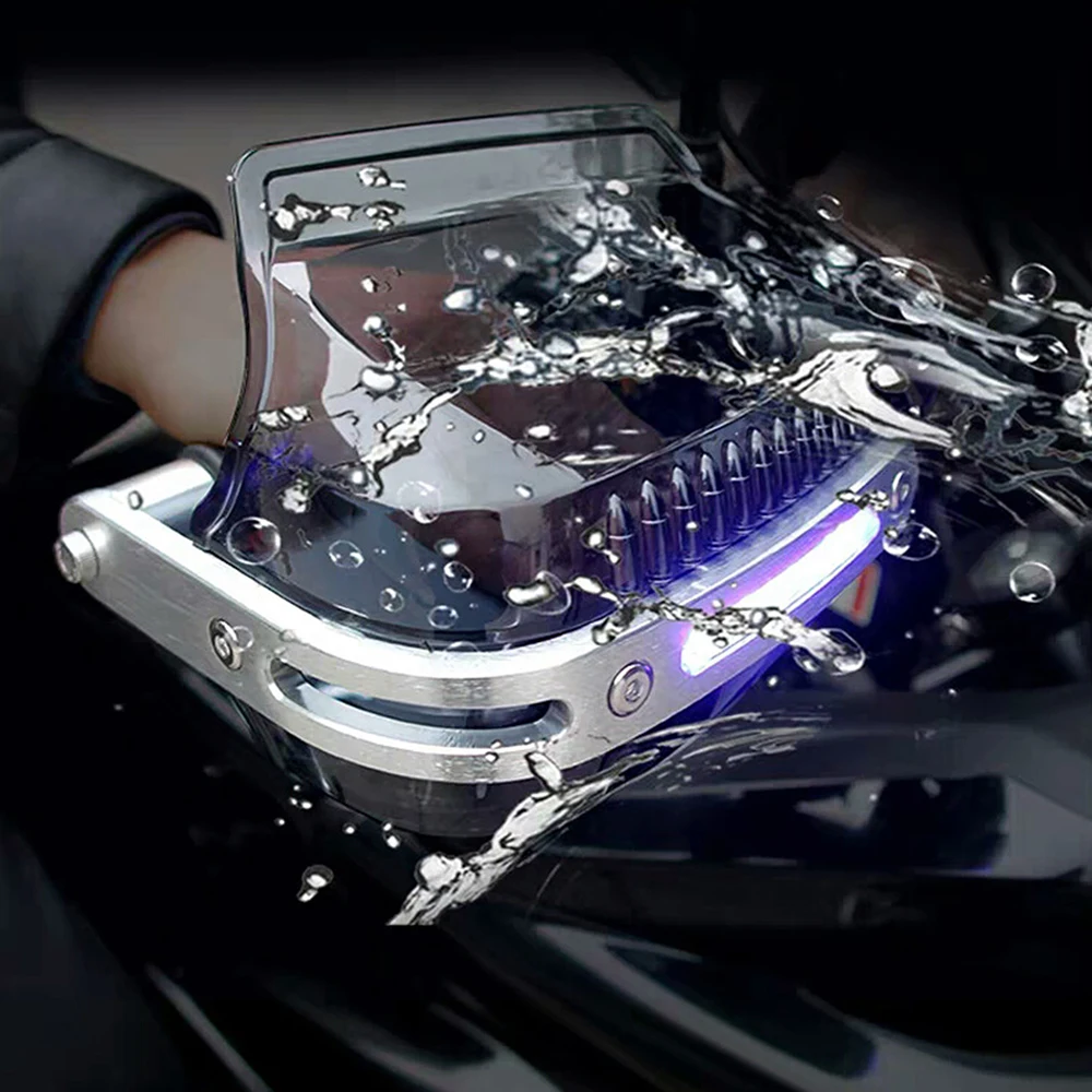 

Motorcycle Handguard Hand Guard with LED For yamaha fazer 250 bmw 310 gs ducati monster 1000 yamaha xvs 650 Moto Accessories