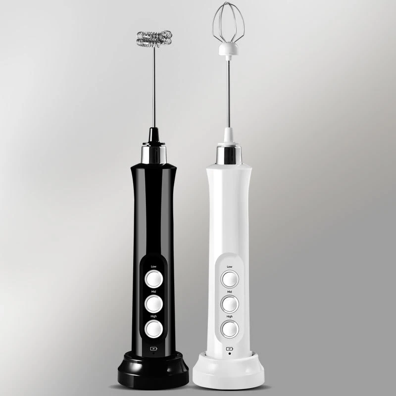 جديد القهوة الحليب Frother المحمولة خفقت المنزلية الحليب Frother الكهربائية النمام USB شحن الكهربائية القهوة خلاط لبن