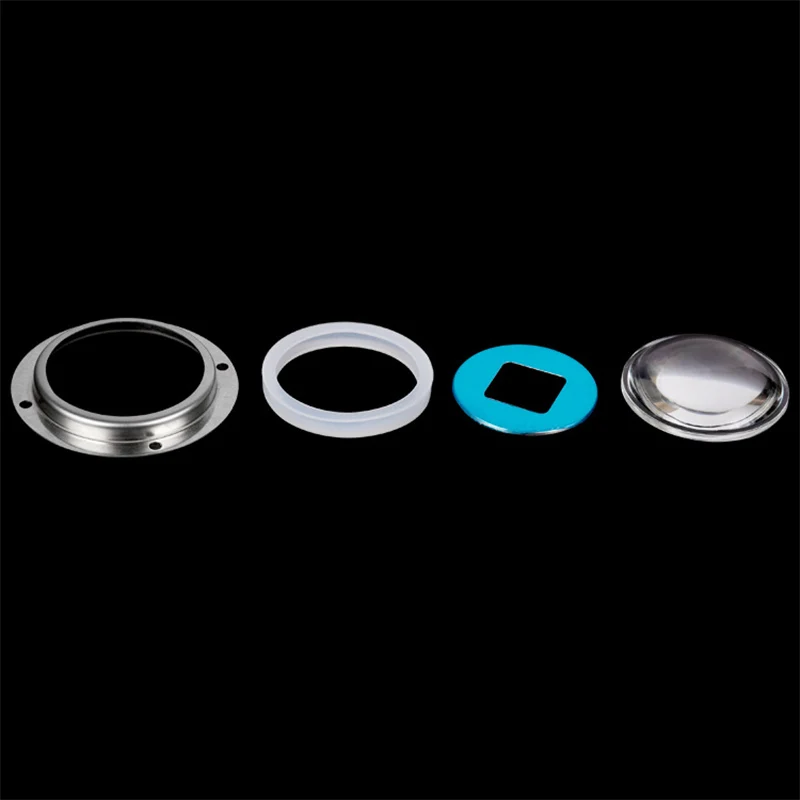 Customized processing 67mm lens pressure ring 4-piece set LED street light high bay light cob optical lens lighting accessories