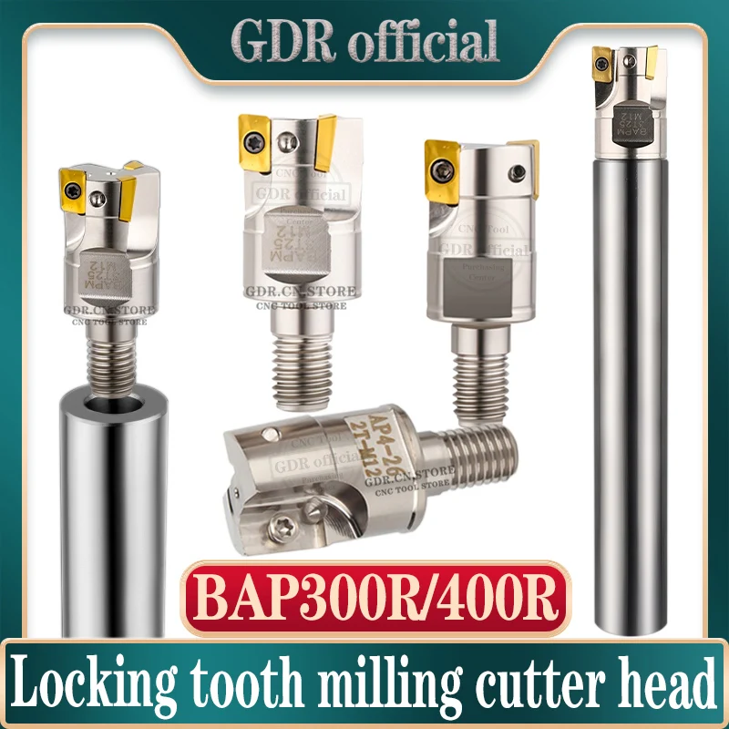 Thread milling cutter head BAP BAP4 BAP3 300R 400R Milling cutter head APMT1135  Tungsten steel milling cutter rod tool holder