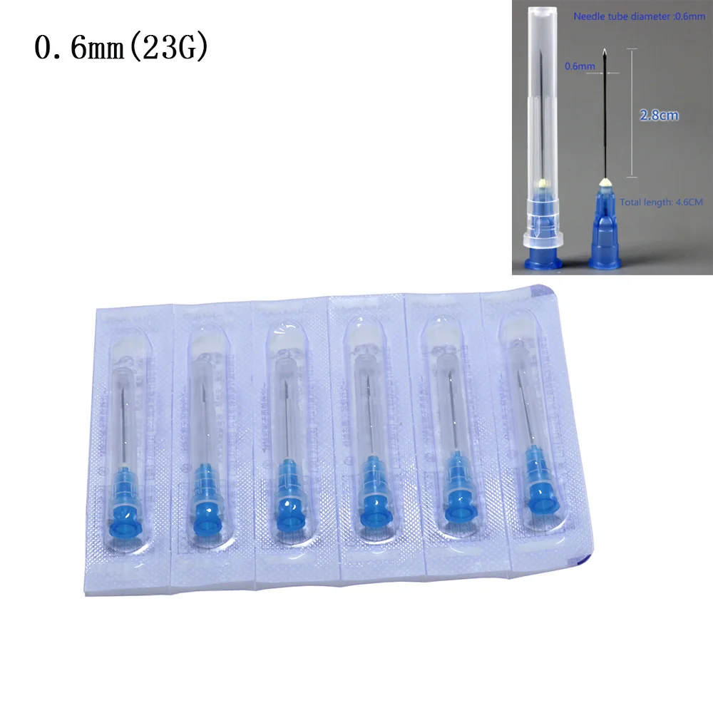 Imagem -03 - Ferramenta Seringa Transparente Ponta Agulha Cola Tampa Clara 100 Pcs