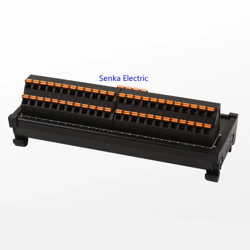 Industrial Din Rail Mount Terminal Block Multi Input Output Quick Connector 300V 10A Fast Wiring Terminal Blocks