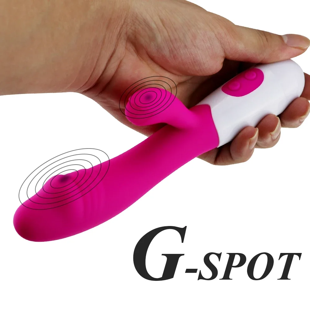 G Spot vibratori Dual Vibration Safe Silicone dildo Vagina clitoride stimolazione Sex Toys Shop per le donne coppie adulte femminili