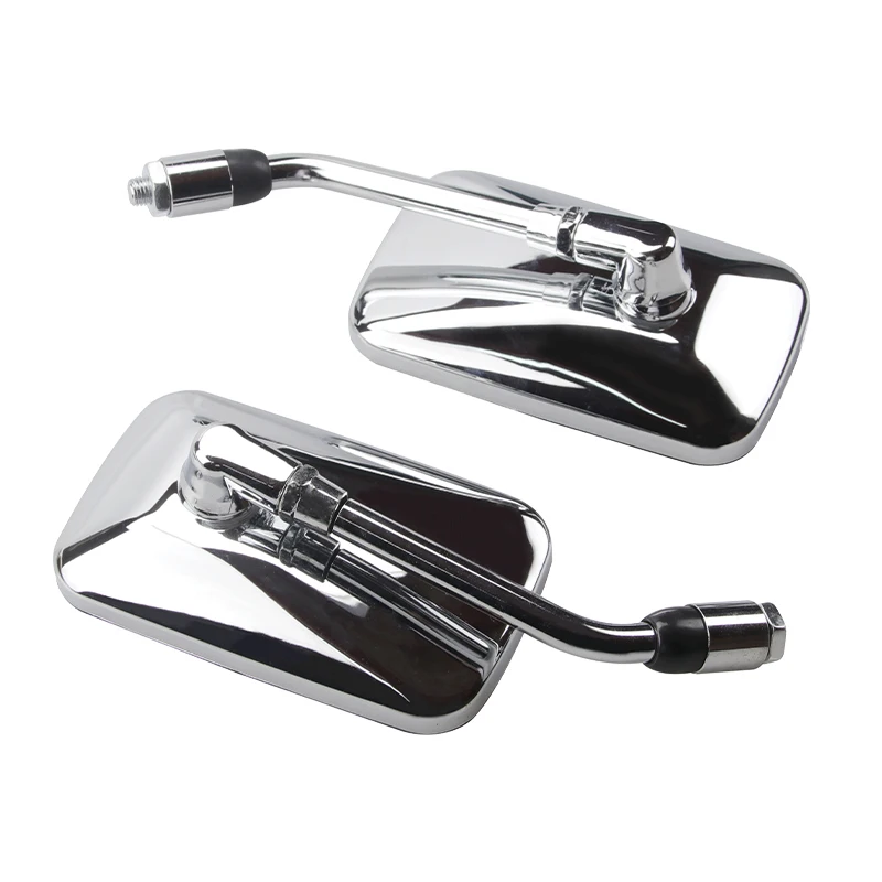 10mm Motorcycle Universal rearview mirrors For Honda Kawaski Vulcan YAMAHA CA250 Steed 400 600 Magna 250 750 Shadow 400 750