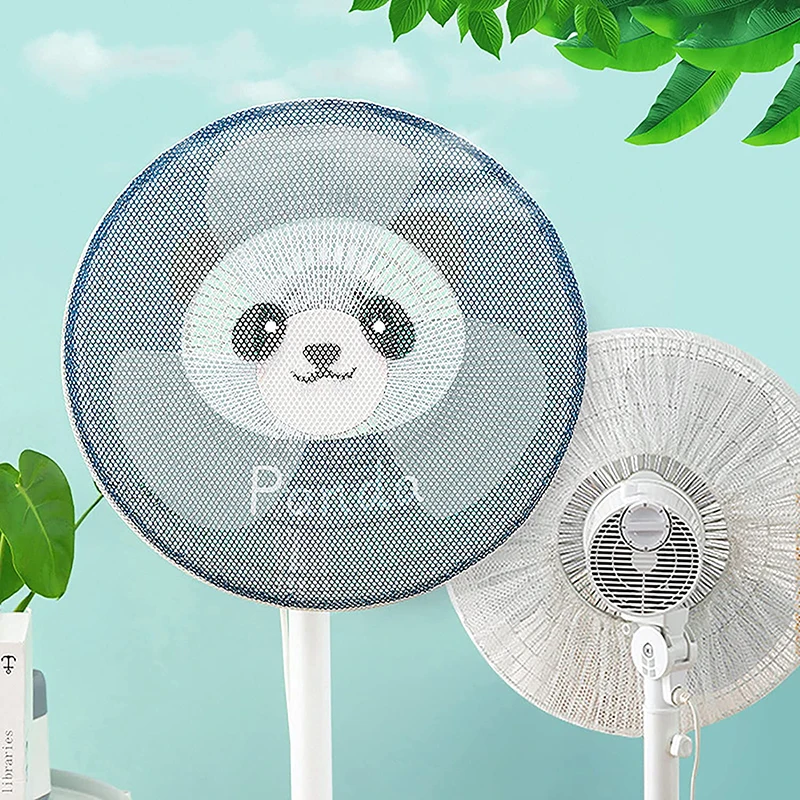 1 Piece Children's Anti-pinch Hand Electric Fan Safety Dust Shield Standing Style Electric Fan Circular Protective Net Cover