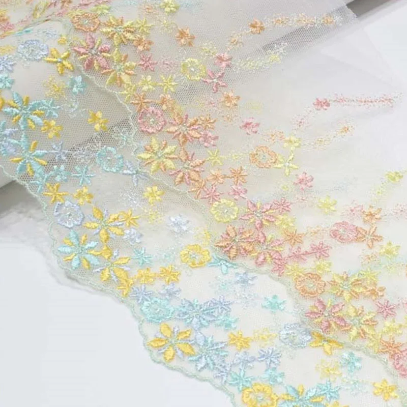 

42Yards Embroidered Lace Trim Edge Ribbon For Bra Lingerie Sewing Underwear Fabric Accessories Handmade High Quality