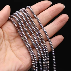 Natural Fresh Water Black Pearl Beads High Quality 2.5-3mm DIY for Jewelry Making Necklaces Accessories Bracelet Earrings