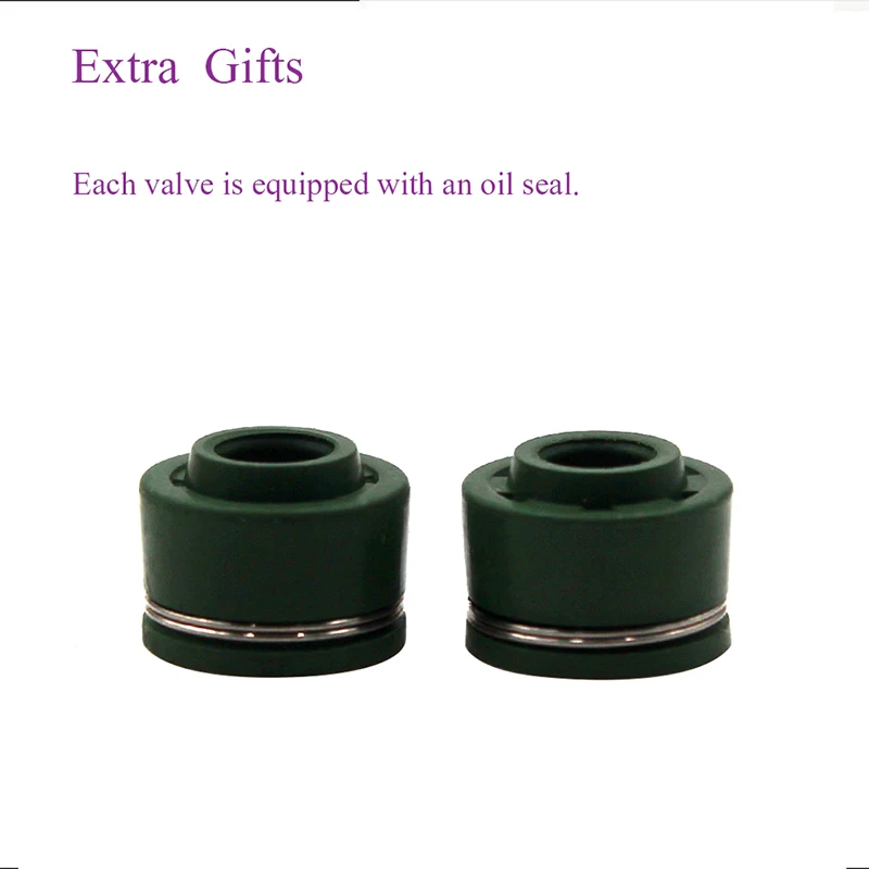 1/2 pares de peças de motor de moto kit de haste de válvula de escape de admissão para yamaha srv250 renaissa xv250 virago xv125 v-star xvs250 xc125