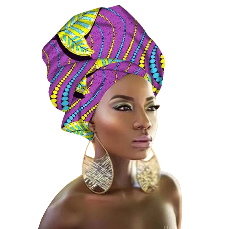 2024 Fashion African Headwraps for Women Bazin Riche African Head Scarf Head Wraps for Women/Teens, Ankara Headwraps, Head Wraps