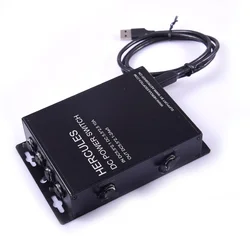 HERCULES Astronomical Telescope Remote Observatory Power Control Box DC12V Power Switch One to Four