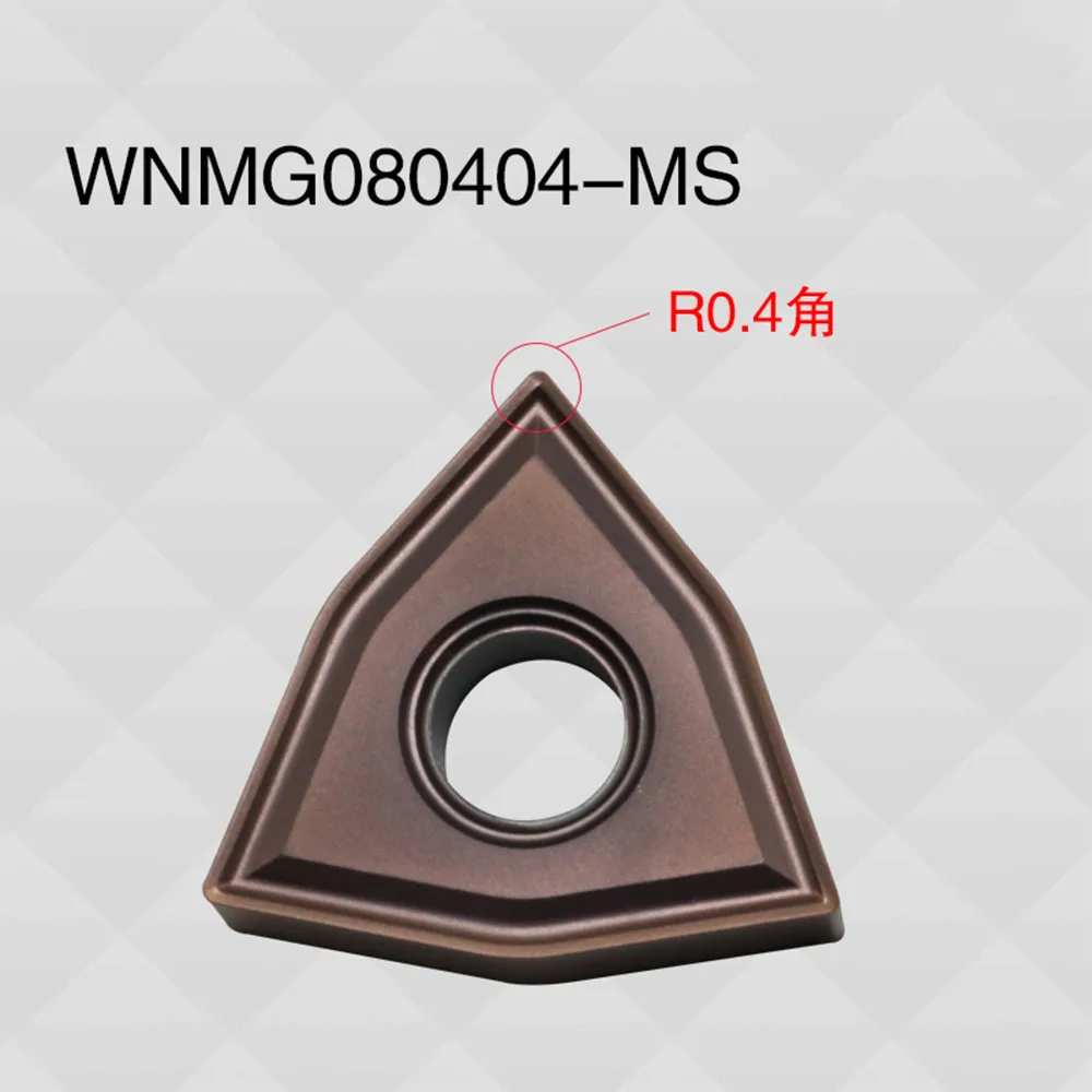 100% original WNMG080404 WNMG080408 MA MS MQ JMS HA DY9008 lathe turning tool blades for stainless steel blades