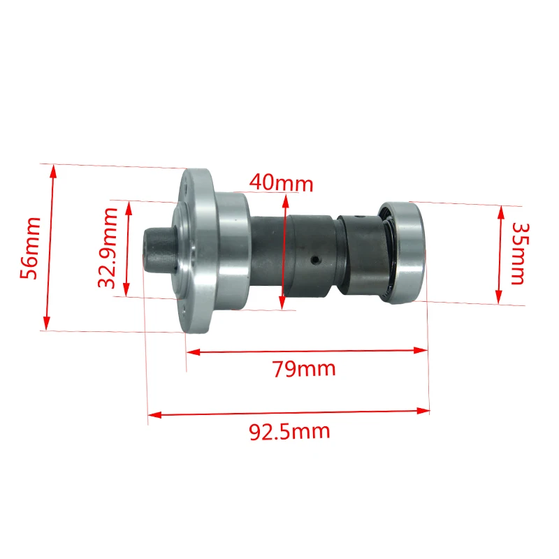 ZS166FMM 250cc Camshaft for Loncin Zongshen CB250 Air cooled Engine Kayo T4 MX4 M4 M5 CQR Pit bike motorcycle ATV