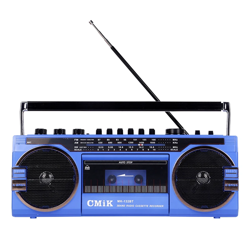 

Tape Recorder U Disk SD Card Playback With Bluetooth Stereo Speaker Four Band Radio Garden Plug Power Line