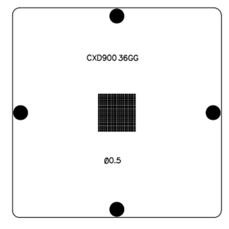 Direct Heating 80*80 90*90MM Stencil For PS4 South Bridge 12XX CXD90036G CXD90036 Integrated IC Chip Game Console Repair Tools