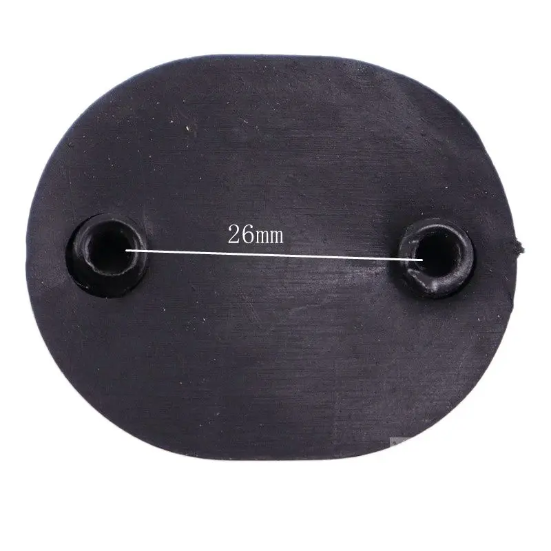 Black Lug with Washer with Screw Drum Part Singel Side Tom Black Snare Drums Lugs Hole To Hole Distance 26mm Alloy Drum Lug 1 Pc