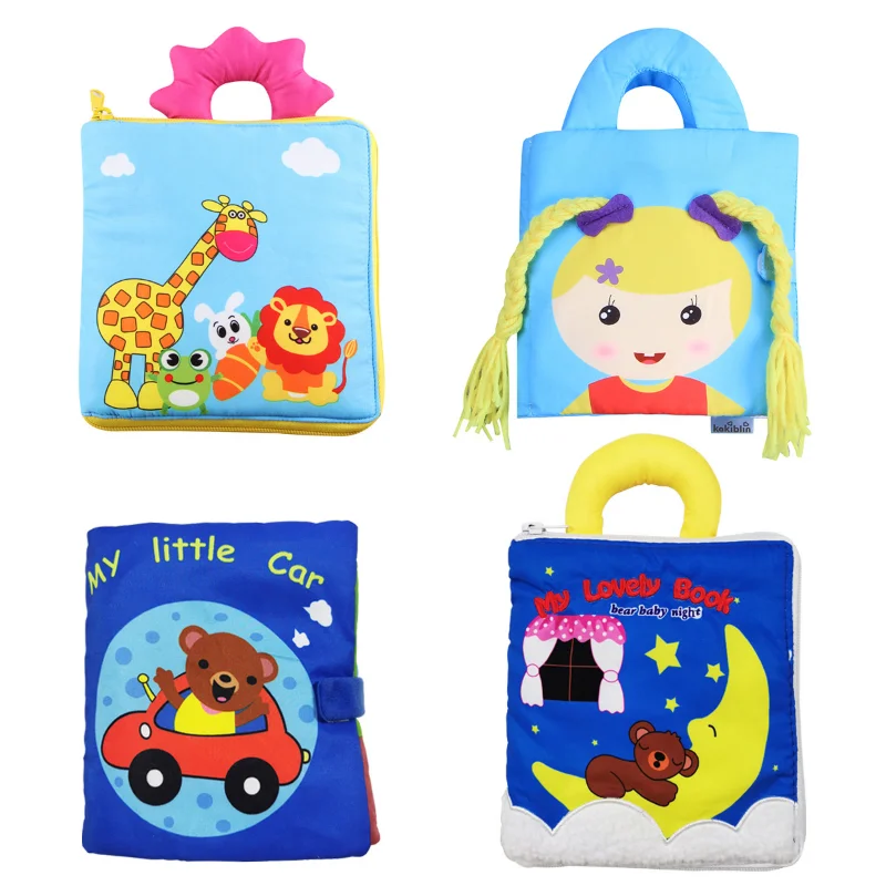 

Детская книга из ткани для когнитивного обучения «don't tear Раннее детство», бумага DaiXiang/ткань для детского просвещения