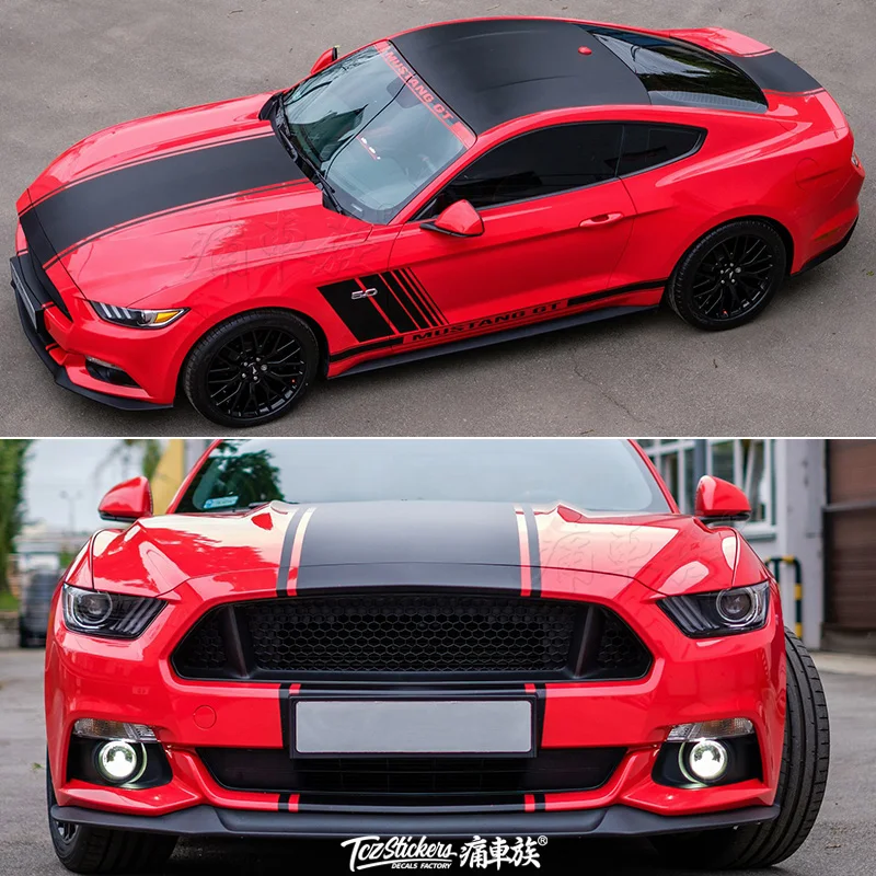 

Car stickers FOR Ford Mustang GT 5.0 Body appearance Personalized custom modified racing decals