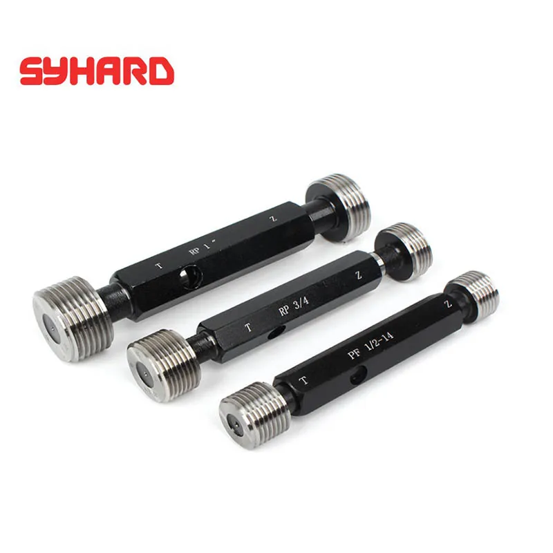 Straight Pipe RP Thread Plug Gauge RP 1/16 RP 1/8 RP 1/4 RP 3/8 RP 1/2 RP 3/4