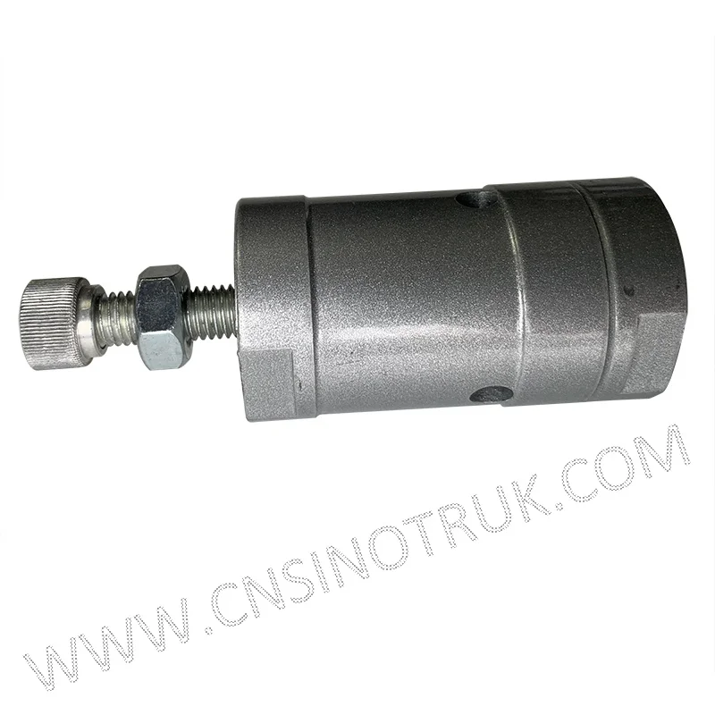 Mixer truck water tank safety valve