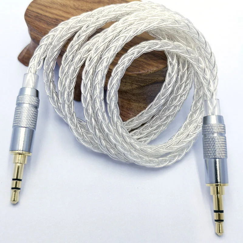 Jack 3.5 Audio Cable 3.5mm Speaker Line Aux Cable for Phone  Car Headphone Audio Cable For Amplifier DAP DA