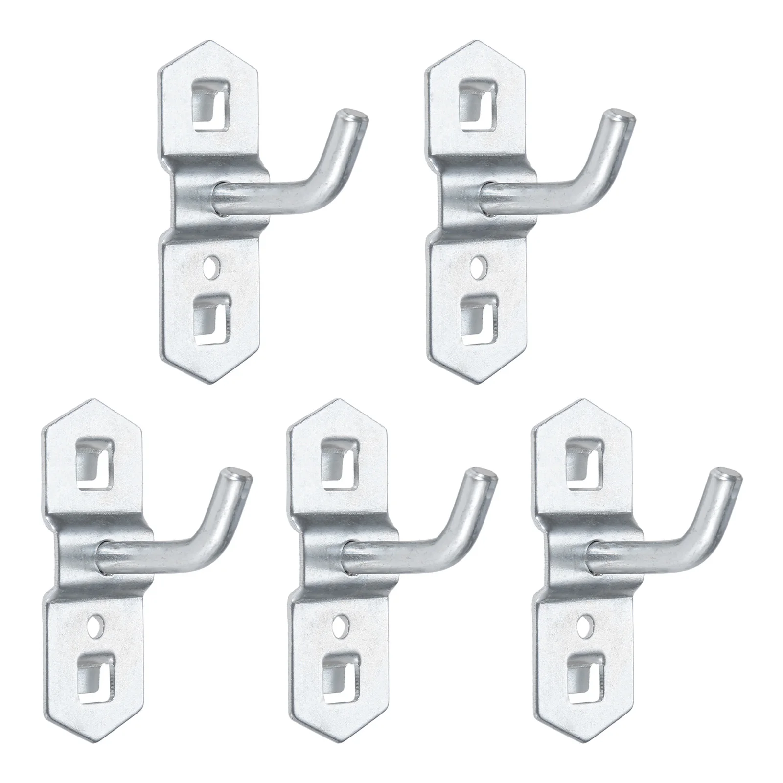 5PCS Tool Hanging Hook Metal Display Rack Metal Shop Good Shelf Hooks Thickening Hole Plate 25/50/75/100/150/200MM