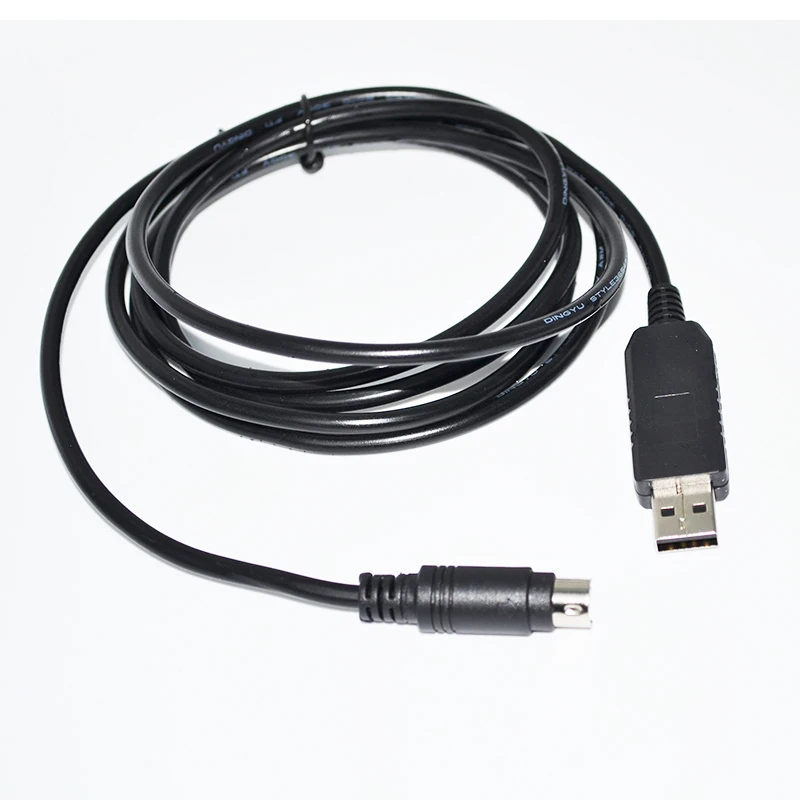 

FTDI FT232RL USB RS232 TO MINI DIN 8P MD8P MALE ADAPTER CONVERTER PLC PROGRAMMING CABLE