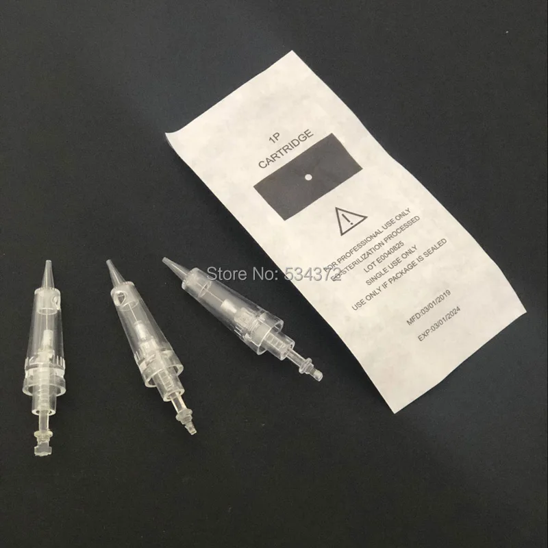 Hight Quatity Tattoo Needles 1P /1RL  Sterilized Permanent Makeup Eyebrow Lips Tattoo Needles Cartridge