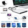 External USB3.0 Blu-Ray Reader Bluray Burner and Writer 3D BD-ROM Optical DVD Recorder BD-RE Bluray Play for Laptop/Desktop 5