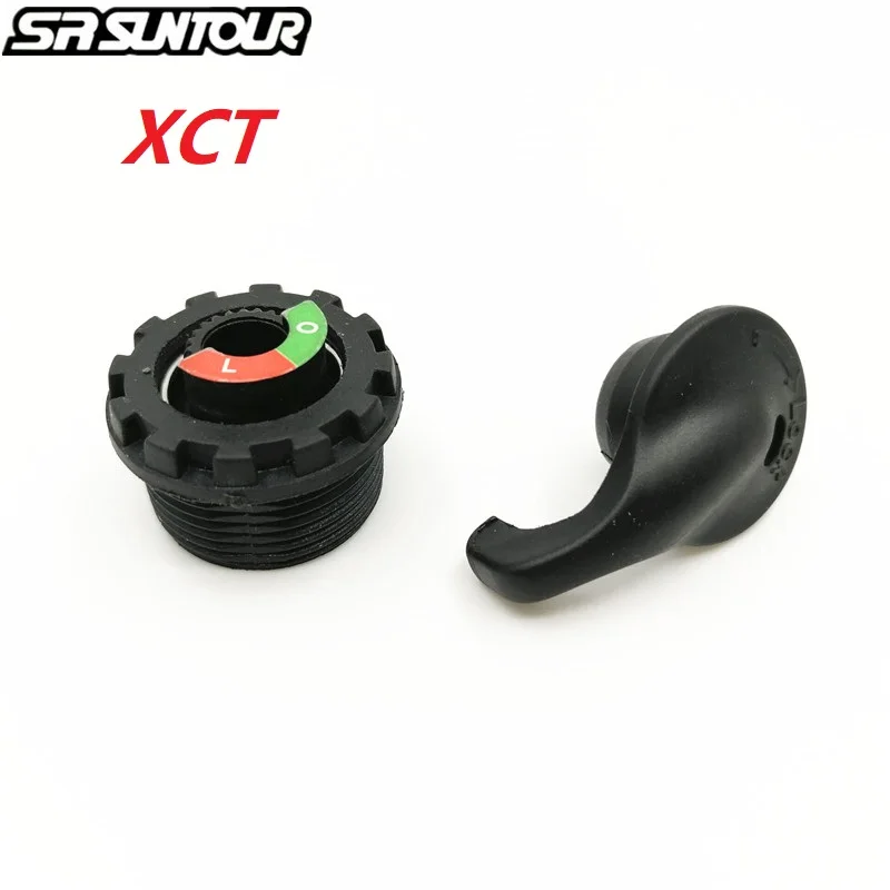 MTB Mountain Bike XCT Fork Repair Part SR SUNTOUR XCT Front Fork Damper Mechanical Lock Base Damping Rod Lock Cover