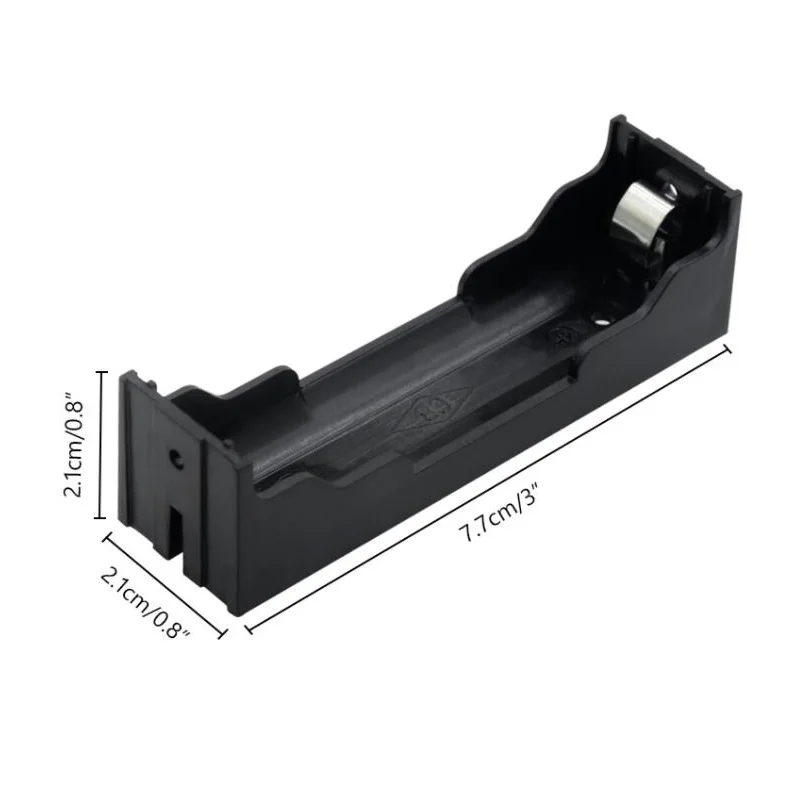 صندوق تخزين بطارية ABS 18650 ، 1 × 2 × 3 × 4 × 18650 ، صندوق تخزين ، فتحة 1 2 3 4 ، حاوية مع دبوس صلب