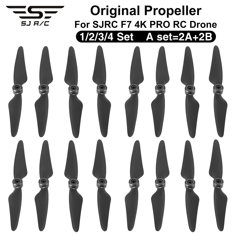 

RC Drone Propeller Original SJRC Propeller For F7 4K PRO Drone Quadcopter Blades Spare Parts Replacement