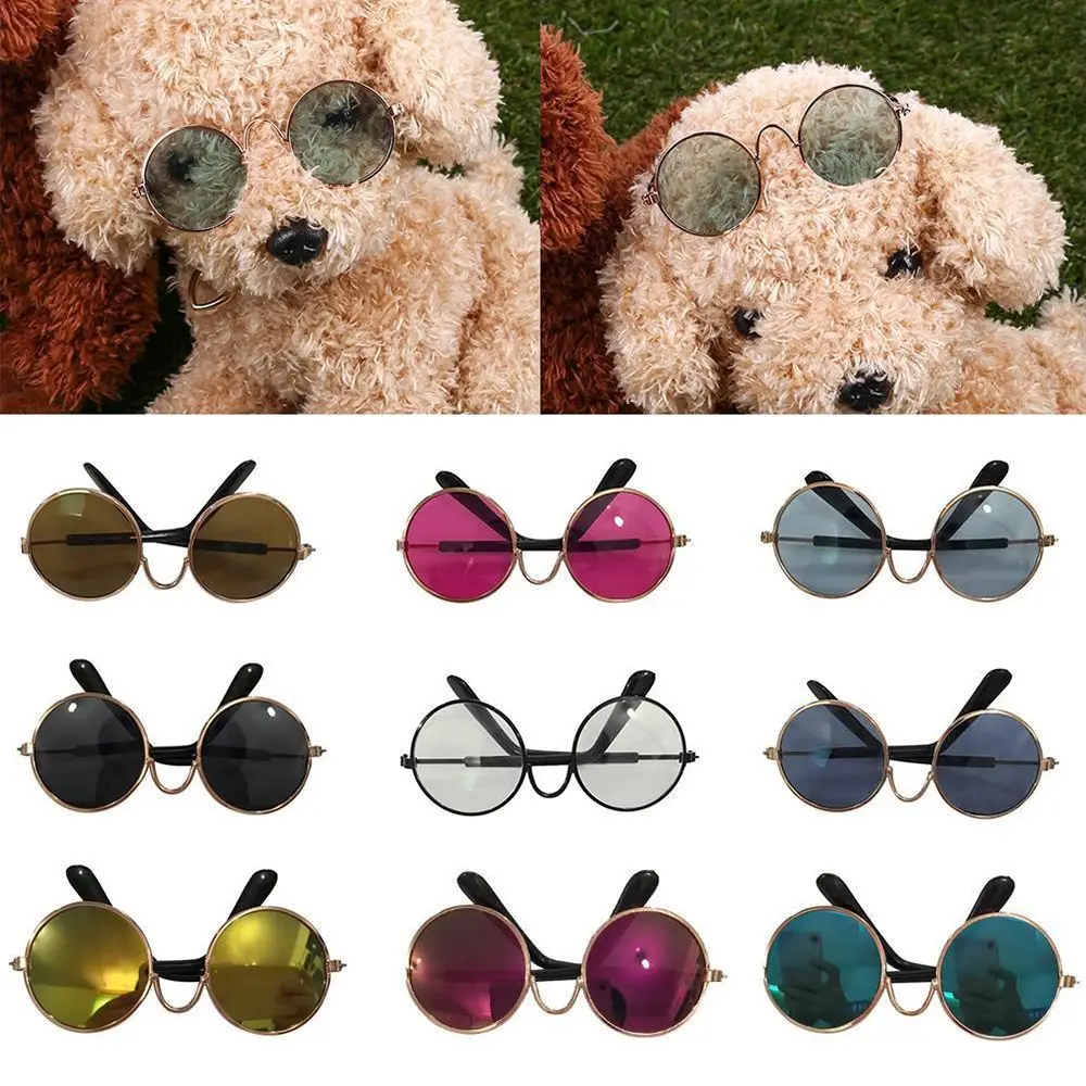 Lovely Pet Cat Glasses Dog Pet Product Colorful Glasses for Kitty Puppies Toy Eye-Wear Sunglasses Photos Props Pet Accessoires