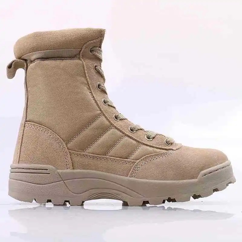 Spring Men Women Swat Work War Boots Outdoor Hiking Trekking Hunting Training Camping Tactical Military Ventilation Tactic Shoes