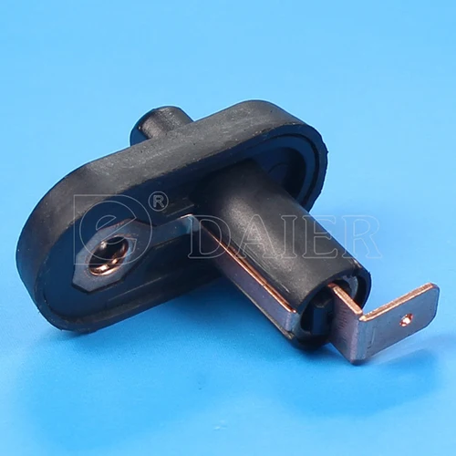 Imagen 2 del producto 20A 12VDC 11MM ON-(OFF) reinicio Pin de tracción Sensor de puerta de coche lámpara de luz botón de interruptor para puerta de coche Pin automotriz interruptores automáticos