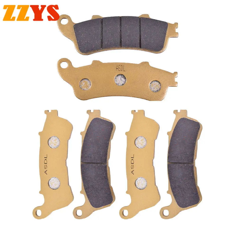 

Motorcycle Front & Rear Brake Pads For Honda VFR800 06-09 NT700 06-13 XL 1000 XL1000 Varadero ABS 04-11 ST 1300 ST1300 2008-13