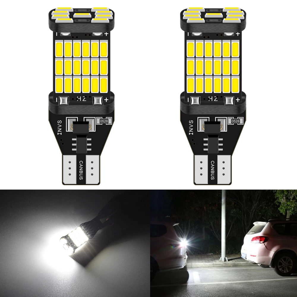 Bombilla LED T15 T16 Canbus 921 W16W para coche, luces de marcha atrás de respaldo para Audi A4 B8 B6 A3 8P RS5 A6 C5 C6 C7 A7 A8 Q5 Q7 S4 S5 S6 TT,