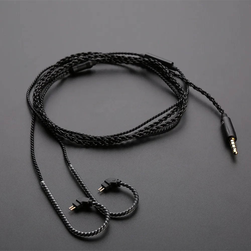 BA5용 오디오 케이블 추천 및 평가: TRN Original Earphone Cable Black Wire