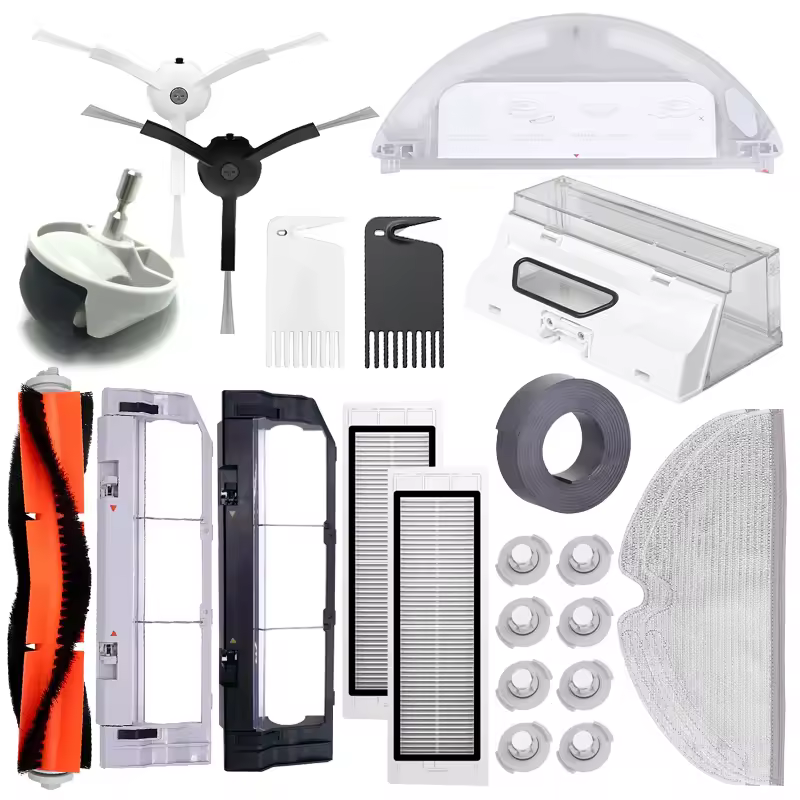 Para XiaoMi Roborock S5 S50 S51 S55 S6 S60 S6 repuestos de aspiradora pura filtro HEPA paño de mopa accesorios de Cepillo Lateral/principal