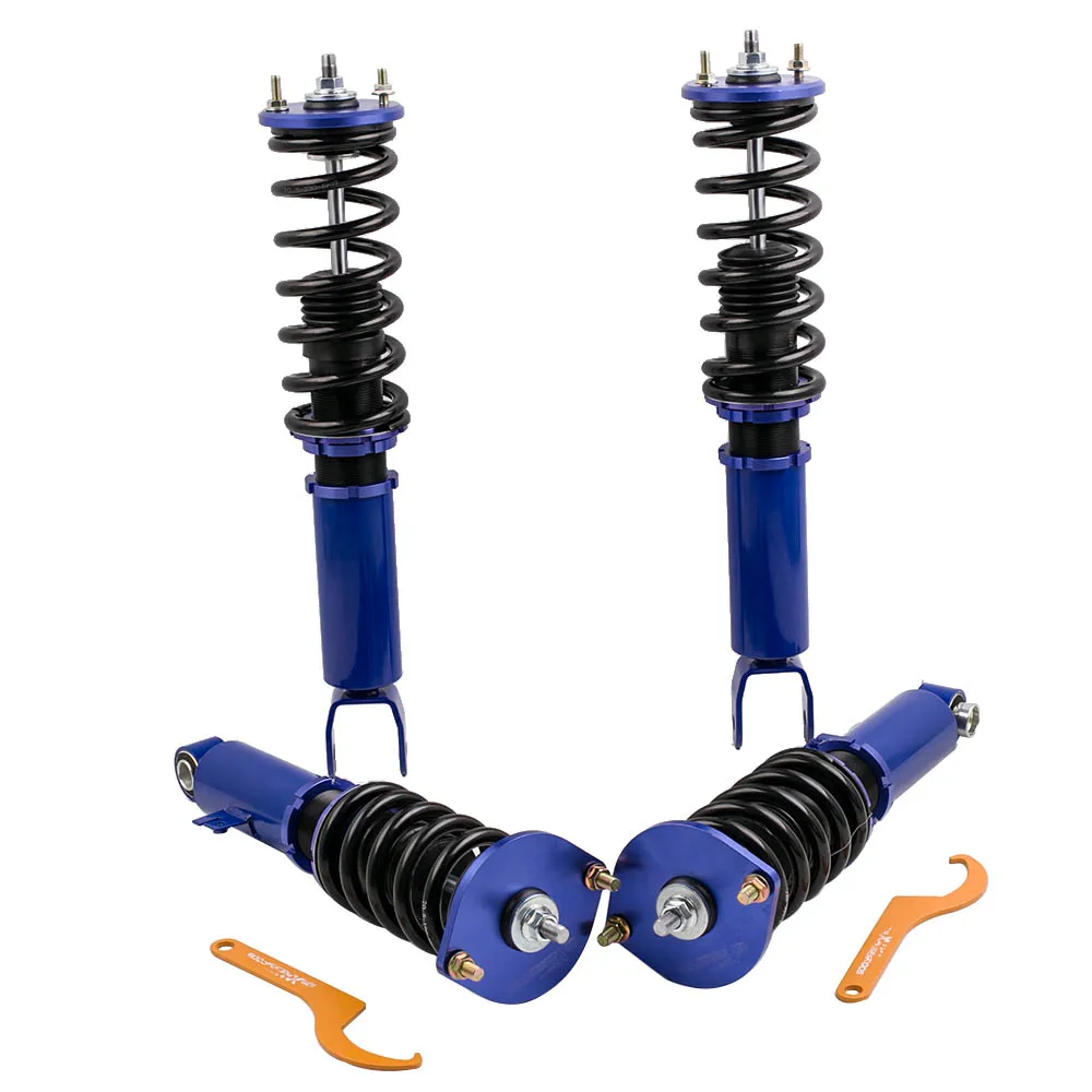 Coil Spring Strut Coilover Shocks for Nissan 300ZX Z32 3.0L 1990-1996 Adjustable Height