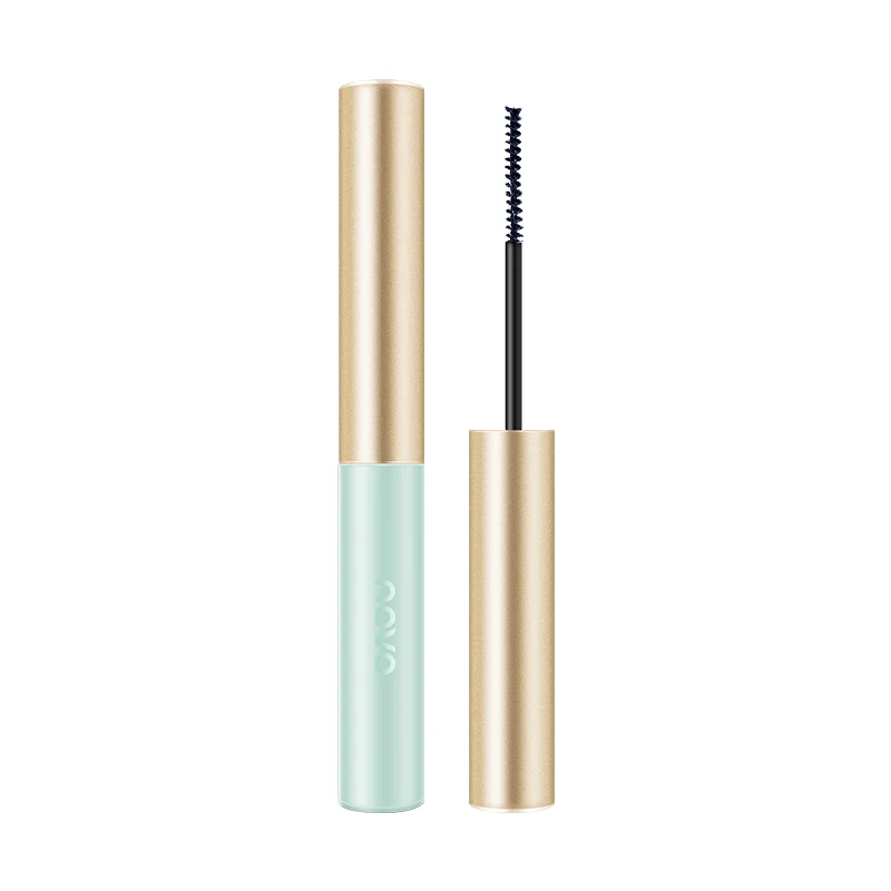 novo 4 Colors Waterproof Mascara Curling Thick Natural Lengthening Lift Eyelashes Makeup Quick Dry Slim Brush Non-smudge Mascara