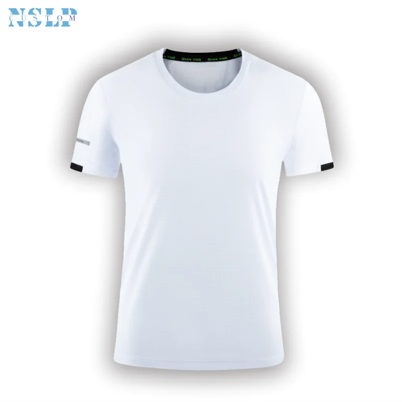 Quick-drying T-shirt Summer Men/Women Breathable Sports Tops Skin-friendly and Comfortable Custom Printed Embroidered LOGO NSLP