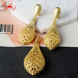 Sunny Jewelry Fashion Classic Jewelry For Women Earrings Pendent Romantic Sets For Wedding Party Anniversary Gift Trendy Sets