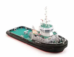 1:100 Scale Poland Centaur II Tug Boat Ship DIY Handcraft PAPER MODEL KIT Handmade Toy Puzzles
