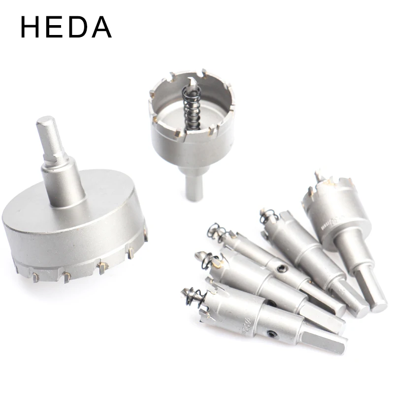 Extended High-grade TCT Drill Bit Alloy Hole Saw 14-70mm For Carbon Steel Stainless Steel Pipe Tungsten Carbide Tipped Drill