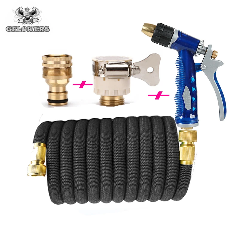 

Direct selling Telescopic Hose Car Wash Hose Garden Watering Hose Magic EU Car Wash Cleaning Hose Water Gun Sprayer Garden Suppl