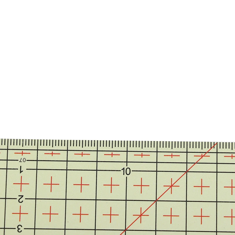Resistente al calore Righello Da Stiro Uso Domestico Strumento Stiratura A Caldo Righello Patchwork Tailor Mestiere di Cucito FAI Da TE Forniture Strumento di Misura 20x10cm