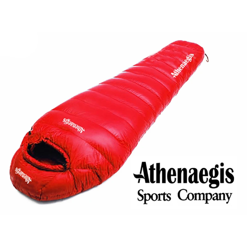 

Athenaegis 600G White Goose Down Filling Can Be Spliced Mummy Ultra-Light Camping Comfortable Sleeping Bag