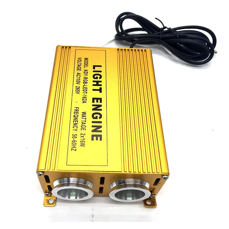 DC12V 32W Fiber Engine 2*16W fiber optic light engine with Remote