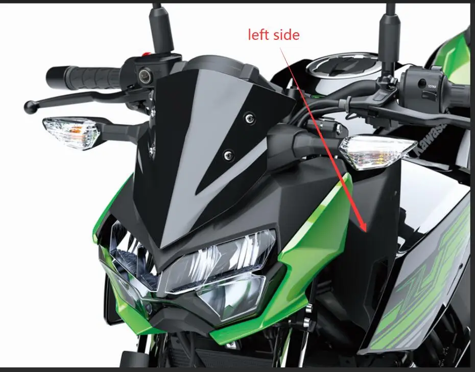 NEW Motorcycle Internal Connec  Link For Kawaski Z 400 z400 EX400 2019 2018  2020  Side Cover Left or Right  Fairng ABS Plastic